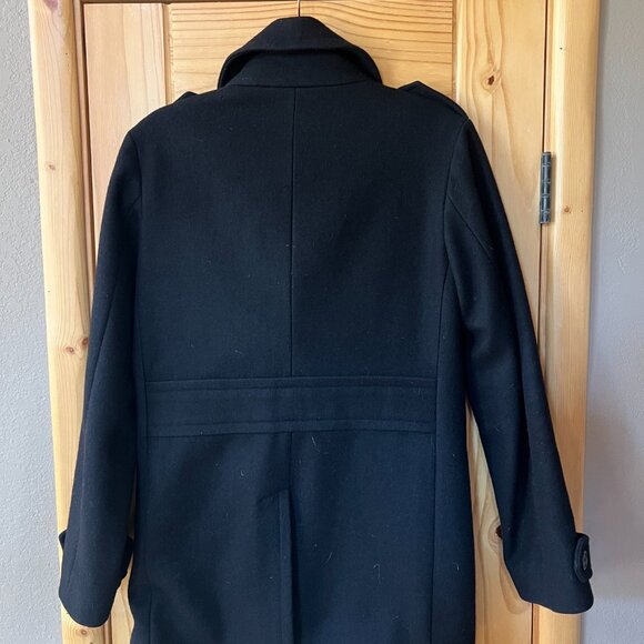 Vintage A.P.C Wool Peacoat, Made in France, Black, Size Small, RARE! - Picture 5 of 8